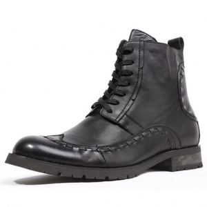 Bottes de travail imperméables pour hommes sur mesure en gros, bottes habillées tendance pour hommes, bottes en cuir véritable et daim - Product Image 3
