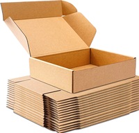 Sacs/Boîtes d'emballage en kraft recyclé biodégradable personnalisés avec logo en couleurs pleines pour vêtements, chaussures, chaussettes, cadeaux
