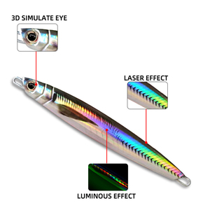 เหยื่อตก<span class=keywords><strong>ปลา</strong></span>แบบจิ๊กความเร็วแนวตั้ง150กรัม<span class=keywords><strong>ภาพ</strong></span>3D ท้องเรืองแสงสำหรับมหาสมุทรทะเลลึก - Product Image 5