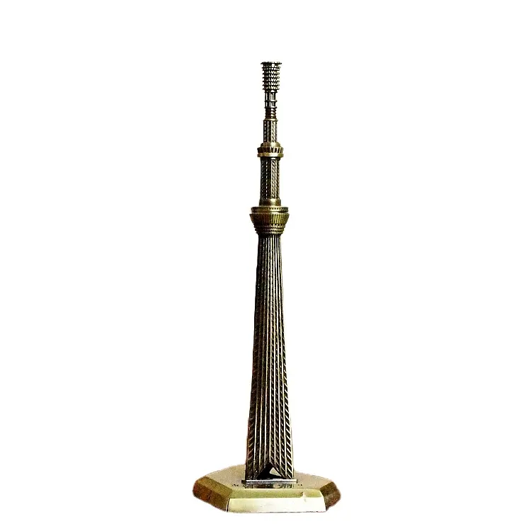 World Famous Architecture Japan Tourist Souvenir Japanese Tokyo Tower Model for Home Decoration