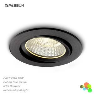 <span class=keywords><strong>Spot</strong></span> lumineux encastré pour <span class=keywords><strong>plafond</strong></span> <span class=keywords><strong>extérieur</strong></span> et intérieur, lumière led réglable et étanche - Product Image 4