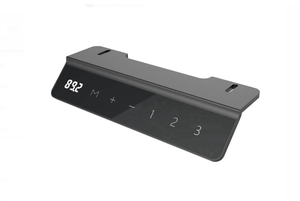 Escritorio de pie de doble motor de diseño moderno 28 '-46' de altura ajustable para juegos de oficina en casa sentado trabajando negro 2 opciones de montaje - Product Image 5