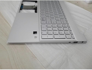 Laptophoes voor HP Pavilion 15-EG 15-EH Palmsteun met vingerafdrukgat Verlicht toetsenbord M08910-001 Zilver - Product Image 4