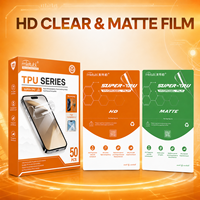 Protecteur d'écran universel Super-TPU pour machine de découpe de film hydrogel ultra-mince, haute transparence