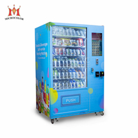 Distributeur automatique d'aliments Distributeur automatique de boissons glacées, de collations et de boissons dans les supermarchés Distributeur d'eau combiné