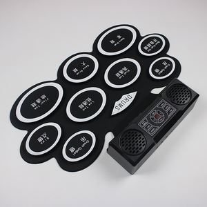 Bora DM10 Tambor Enrollable, Instrumento Musical, Tambor Electrónico Enrollable de Silicona con Altavoz e Interfaz USB - Product Image 3