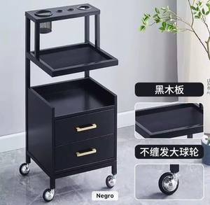 हल्के लक्जरी नए बाल सैलून स्टेशन उपकरण दीवार कैबिनेट दीवार-घुड़सवार सैलून फर्नीचर स्वर्ण उपकरण भंडारण कैबिनेट - Product Image 5