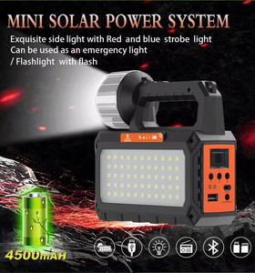 Generador de Energía <span class=keywords><strong>Solar</strong></span> con Panel <span class=keywords><strong>Solar</strong></span>, Bombillas, Puerto USB, Radio FM, Altavoz, Reproductor USB y Cargador de Teléfono - Product Image 6