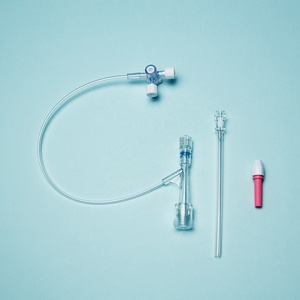 Tianck perlengkapan medis alat inflasi balon habis pakai jenis pistol dengan set katup hemostasis - Product Image 3