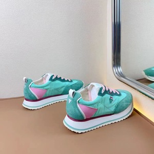 Scarpe Casual da Uomo 2024 Nuova Collezione Primavera Estate in Tela con Suola Spessa Effetto Waffle, Scarpe da Passeggio Stile Street Trendy - Product Image 4