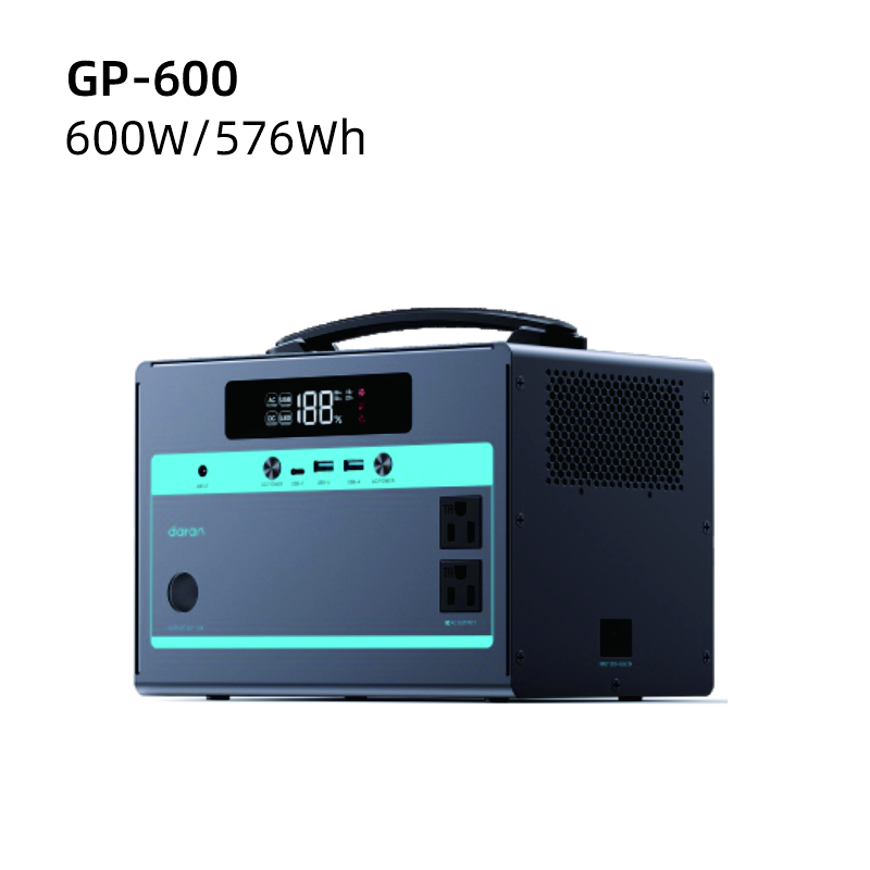 600W - 576Wh