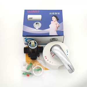 วาล์วผสมติดผนังแบบก้านเดียว แกนเซรามิก 3.5-4.9 แกลลอนต่อนาที สำหรับเครื่องทำน้ำอุ่นไฟฟ้า ก๊อกน้ำฝักบัว - Product Image 1