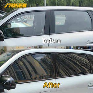 Película de Vinilo para Ventanas de Auto, <span class=keywords><strong>Protector</strong></span> <span class=keywords><strong>Solar</strong></span>, Bloqueador de Rayos UV, para Vidrios de Automóviles - Product Image 2