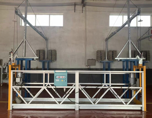 Cesta de almacenamiento de elevación eléctrica personalizada al por mayor, andamio colgante de <span class=keywords><strong>techo</strong></span>, <span class=keywords><strong>precio</strong></span> de construcción de góndola - Product Image 6