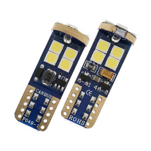 Car <b>LED</b> parking <b>lights</b> T10, reading <b>lights</b> 3030 12SMD CANBUS W5W stepless decoding car <b>lights</b> - Product Image 1