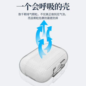 เคสใส่หูฟัง Meizu Pop Pro แบบ TPU โปร่งใส ป้องกันการสูญหาย - Product Image 3