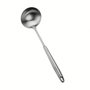 304 Stainless Steel Cooking Spatula Soup Spoon Colander Kitchen Supplies High Temperature Hollow <b>Handle</b> Kitchenware Suit - Product Image 5
