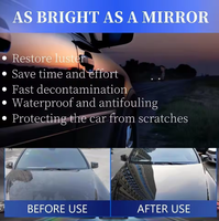 Revêtement d'étanchéité céramique brillant et cire de finition, spray automobile extrêmement hydrophobe pour voitures, VR, motos, bateaux, VTT