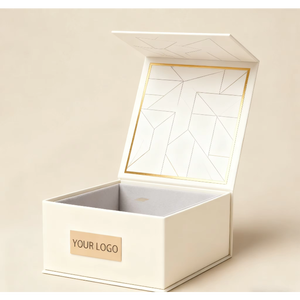 Boîte en carton rigide pliable avec logo personnalisé, recyclable, haut de gamme, pour vêtements et chaussures, boîte cadeau magnétique - Product Image 2