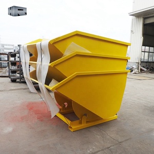 Contenitori per Rifiuti in Acciaio Ecologici ad Alta Capacità per Carrelli Elevatori, Cassoni Ribaltabili per Rottami e Rifiuti - Product Image 5