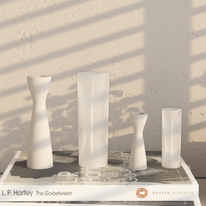 DM824 DIY Concrete Pillar <strong>Strip</strong> Tealight Candle Holder Mold Plaster <strong>Resin</strong> Silicone Candlestick Mould - Product Image 2