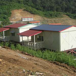 2024 Tailandia Estructura <span class=keywords><strong>de</strong></span> acero asequible Resort K tipo Villa Apartamento Casa prefabricada Módulo Casa <span class=keywords><strong>de</strong></span> hormigón Casa pequeña - Product Image 2