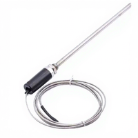 Sonde de température à résistance thermique PT100/E/J, thermocouple WRNK-191 en acier inoxydable de type K, sonde haute température