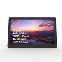 Tablet Delgada de 15.6 Pulgadas IPS Android Poe 4G WLAN Wifi BT NFC Cámara PX30 RK3288 RK3399 RK3566 RK3568 Rk3588 Tablet con Pantalla Táctil