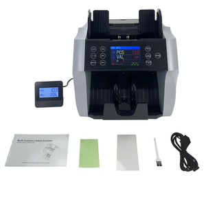 Máquina de conteo de billetes de banco, contador de dinero en efectivo de doble CII UV MG, versión mexicana, <span class=keywords><strong>peso</strong></span> de Perú - Product Image 6