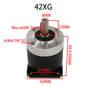 मोटर स्टेपर मोटर सेट के लिए सुमटर माइक्रो स्मॉल प्लैनेटरी रेड्यूसर उच्च गुणवत्ता वाला गियर रेड्यूसर 42XG20 - Product Image 4