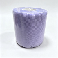 Papier toilette gaufré multicolore personnalisé en petits rouleaux pour la décoration de tables de restaurant, de fêtes et de festivals