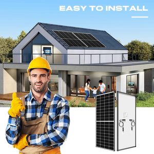 WERCHTAY 350W <span class=keywords><strong>Panneau</strong></span> <span class=keywords><strong>Solaire</strong></span> <span class=keywords><strong>12V</strong></span> N-Type 24% Haute Efficacité Schwarzes Design PV Module Modèle 1505 pour <span class=keywords><strong>Camping</strong></span>-<span class=keywords><strong>Car</strong></span> RV - Product Image 6