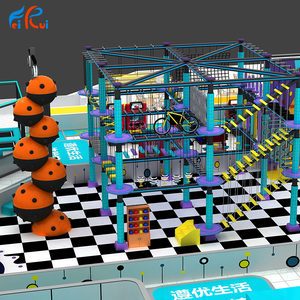 <span class=keywords><strong>2025</strong></span> thương mại phiêu lưu chơi trò chơi NINJA công viên nghiêng phổ biến trong nhà thiết bị sân chơi với NINJA CHIẾN BINH trở ngại cho trẻ em - Product Image 1