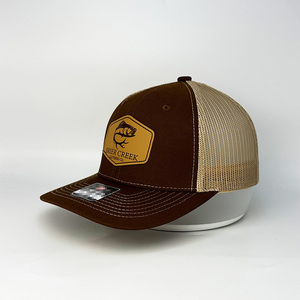 Cappello da papà con toppa in pelle da caccia personalizzato cappellini sportivi a 6 pannelli da uomo Gorras richardson 112 cappelli da camionista cappellini - Product Image 3
