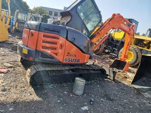 Petit excavateur ZX65USB d'occasion de 6 tonnes, pelleteuse Hitachi Zaxis 50 ZX50U-3F importée du japon - Product Image 3