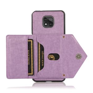 Funda abatible para tarjeta de crédito para Moto <span class=keywords><strong>G</strong></span> Play 2021, para Galaxy S21FE/S22/S23 Plus, funda trasera tipo billetera - Product Image 2