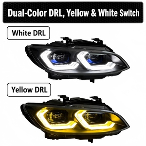 Conjunto de Faros LED para <span class=keywords><strong>BMW</strong></span> Serie 3 E92 E93 M3 2006-2009, Ojos de Ángel, DRL, Señal de Giro, Luz Alta, Lámpara Delantera, Actualización Retrofit - Product Image 3
