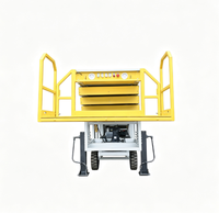 Convoyeur à bande télescopique mobile hydraulique avec plateforme de travail pour opérateur, pour le chargement et le déchargement de conteneurs