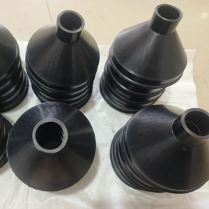 Tùy chỉnh thực hiện Silicone Phễu Tear kháng cao su Tay áo tiêm đúc cao su phần - Product Image 2