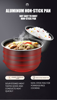 Olla a presión eléctrica, vaporera multifunción LED de 6 cuartos de galón, preajuste de 24 horas, arroz, olla de cocción lenta, calentador de vapor, multicocina