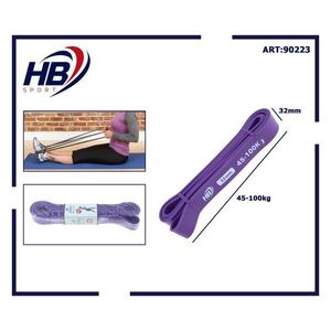 Banda de Resistencia TPE Morada 2080*4.5*32mm 45 Lbs para Ejercicio - Product Image 3