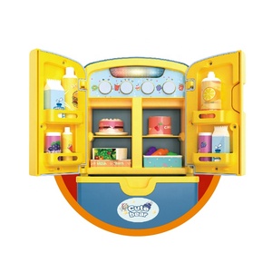 <span class=keywords><strong>Giocattolo</strong></span> Multifunzionale per Bambini 2-4 Anni: Frigorifero in Plastica con Luci e Musica per Giochi di Ruolo in Cucina - Product Image 3