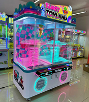 Vente en gros usine : Porte-clés en peluche douce, cadeaux, machine de jeu à clip fantaisie pour 2 joueurs, très rentable pour la vente