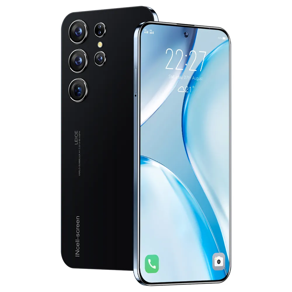 2023 New S23 siêu 5g điện thoại thông minh 7.3hd Màn hình 16 + 1TB lớn Rom android13 5g trò chơi điện thoại di động video điện thoại