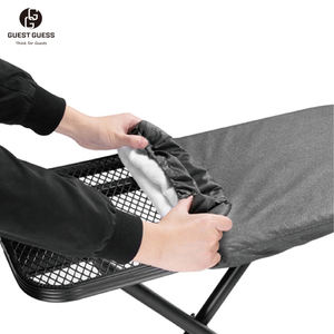 Tabla de planchar OEM personalizada con diseño moderno y patas plegables con gancho superior, resistente al calor para uso en hoteles, ropa al por mayor - Product Image 1