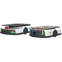 Robot AGV de manutention automatisée des palettes pour le transport logistique intelligent, capacité de 1,5 tonne