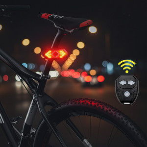 Luz Trasera Inalámbrica para Bicicleta con Control Remoto, Recargable por USB, Impermeable, para Bicicletas de Montaña y Carretera - Product Image 6