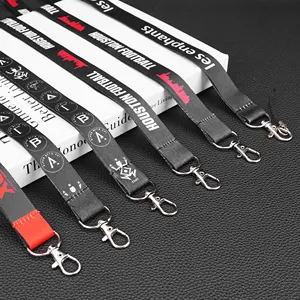 Lanyard Kaarthouder Aangepaste Logo Lanyard Sleutelhanger Geschikt Voor Id-Kaarthouder Werknemer Kaart Veiligheidsgordel