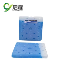 Haute qualité en gros PCM changement de Phase froide matériau Gel sac de glace moderne rayé en plastique refroidisseur congélateur brique de glace pour l'expédition