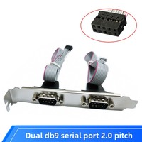 Cable Serial DB9 SR232, Cable de Conexión, Paso 254, Cobre